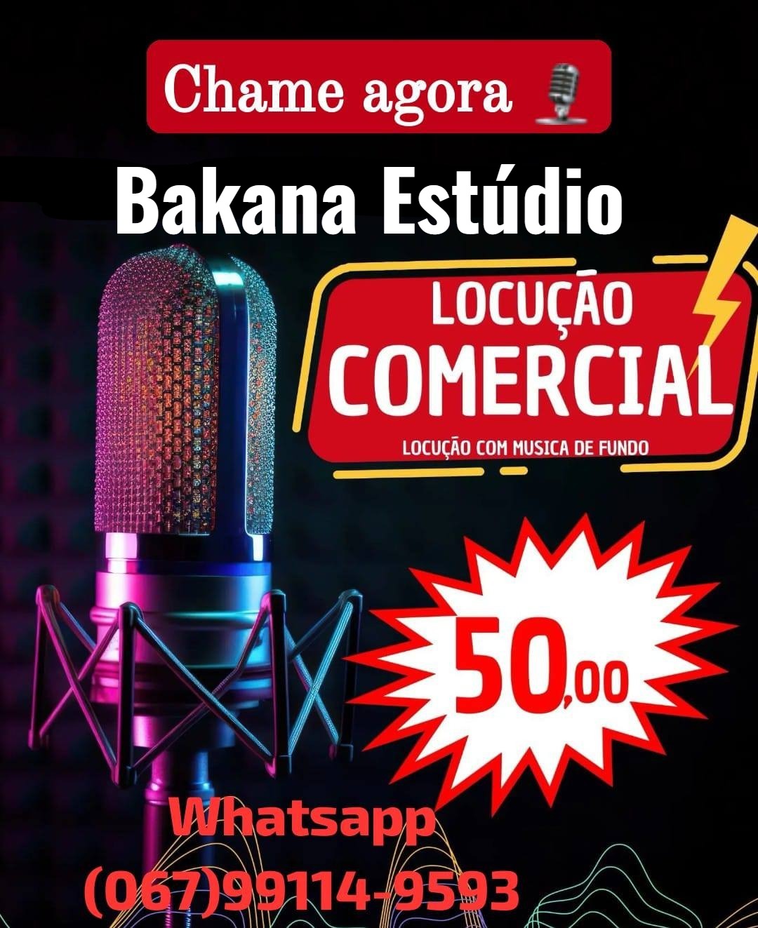 Bakana estúdio de gravação